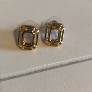 Kate Spade gold earrings- brand new!